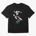 D10S Oversized T-Shirt Fuel FIFA World Cup 2026 USA Canada Mexico Centered on CR7, France Energy, Football Passion, Legendary Performances, Festival Vibes and Supporter Community; Ideal for Football Dads, Football Moms, Friends, Collectors and Fans