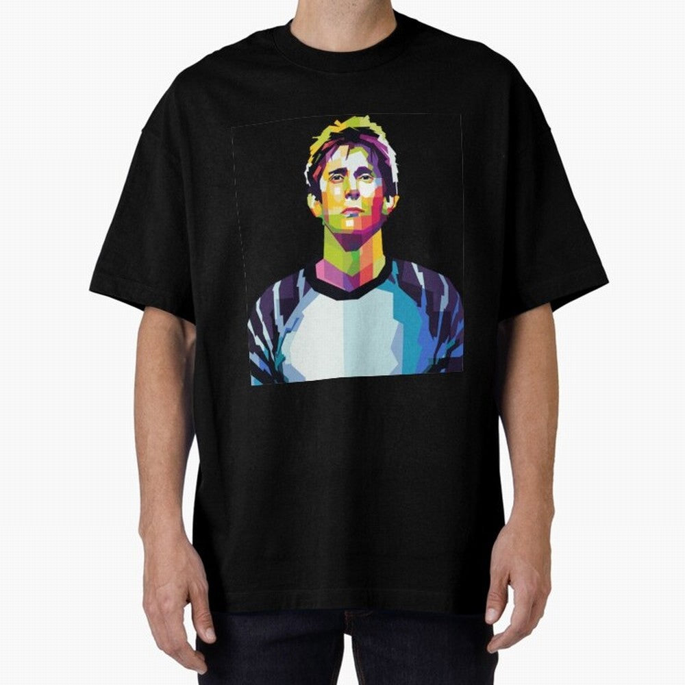 Edwin Van Der Sar Oversized T-Shirt Make Every Kick Count in FIFA World Cup 2026 for Fans of Messi and Cristiano Ronaldo and England, France and Netherlands, Bringing Game Day Rituals, Football Legends, Country Pride and the Road to the Final; Made