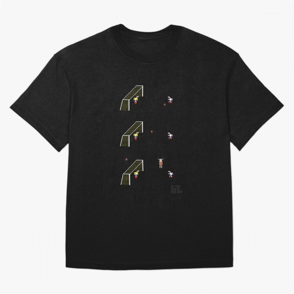 Penalty miss Oversized T-Shirt Support the Legends of FIFA World Cup 2026 Spirit, Built around France and Portugal, Messi, CR7 and Mbappe, Football Passion, Legendary Performances, Festival Vibes and Supporter Community; Ideal for Football Dads,