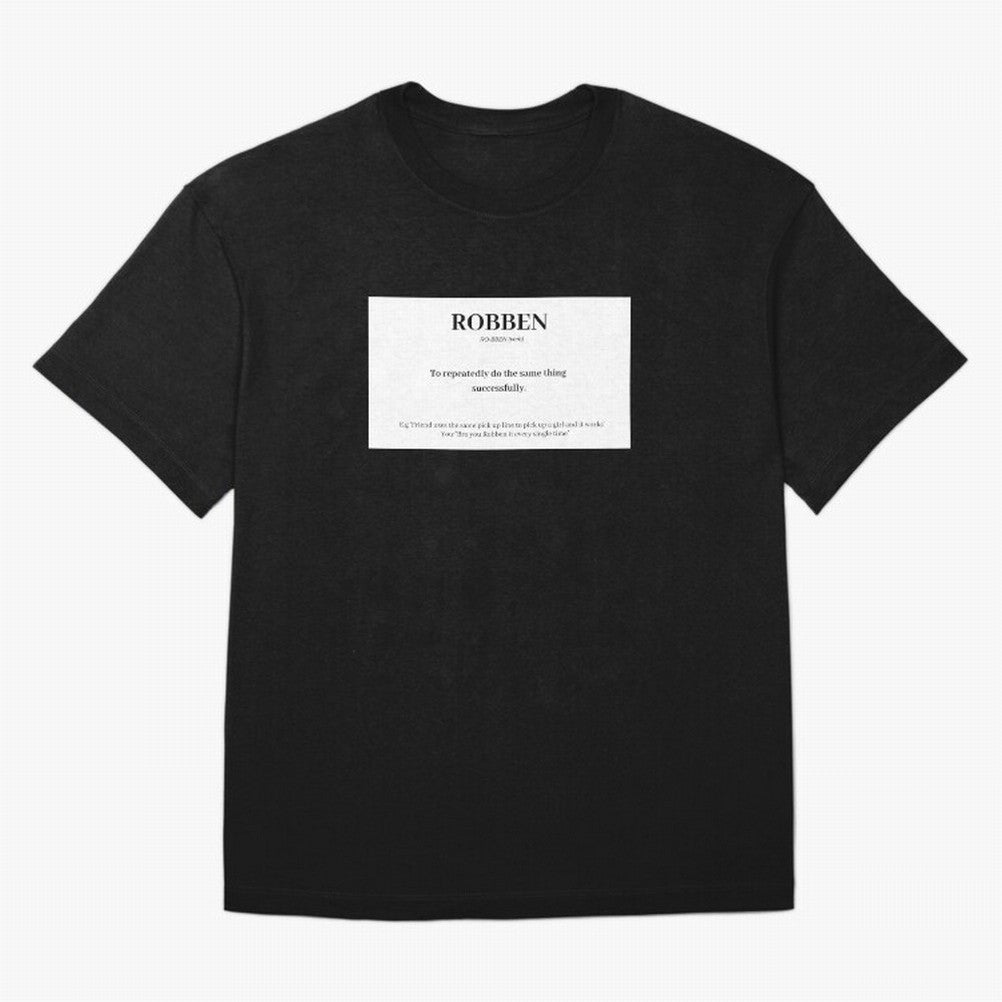 ROBBEN Oversized T-Shirt Show Match Day Excitement for Match Day Hype around FIFA World Cup 2026, Messi, Neymar and Mbappe, England, France and Netherlands, Champion Mindset, Group Stage Buzz, Knockout Tension and Passionate Fan Culture; Perfect