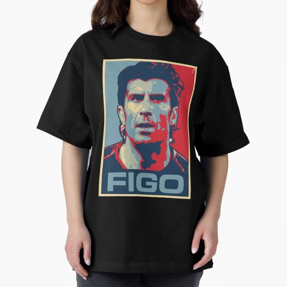 Figo Oversized T-Shirt Carry Global Football Passion for FIFA World Cup 2026 Group Stage, Centered on Haaland, England, France and Netherlands, Vintage Soccer Flavor, Modern Football Stars, National Flags and Final Night Emotion; Perfect for Fans,