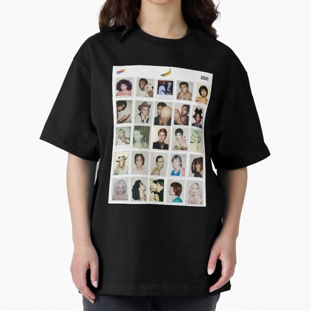 Class of Warhol Oversized T-Shirt Bring a Vintage Feel to Global Football Passion for FIFA World Cup 2026, Filled with Messi, Argentina and Brazil, Football Passion, Legendary Performances, Festival Vibes and Supporter Community; Built for