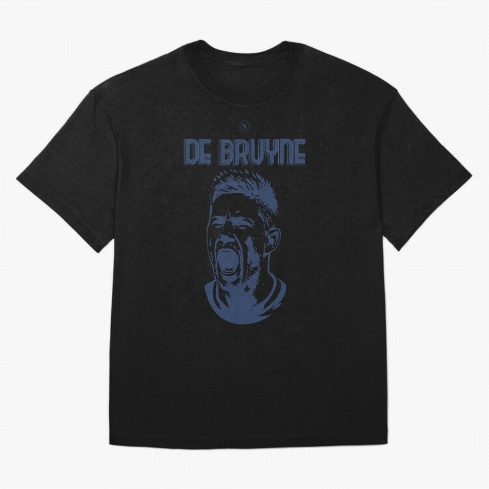 SSC NAPOLI KEVIN DE BRUYNE Oversized T-Shirt Enjoy the Biggest Football Party of FIFA World Cup 2026 Highlighting Mbappe, Brazil Energy, Goal Celebration Energy, Supporter Heritage, Football Icons and Worldwide Tournament Joy; Ideal for Football