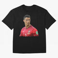 Ronaldo @AmazinProDesign Oversized T-Shirt Upgrade the FIFA World Cup 2026 USA Canada Mexico Journey through Cristiano Ronaldo Highlights, England and Germany Pride, Football Passion, Legendary Performances, Festival Vibes and Supporter Community;