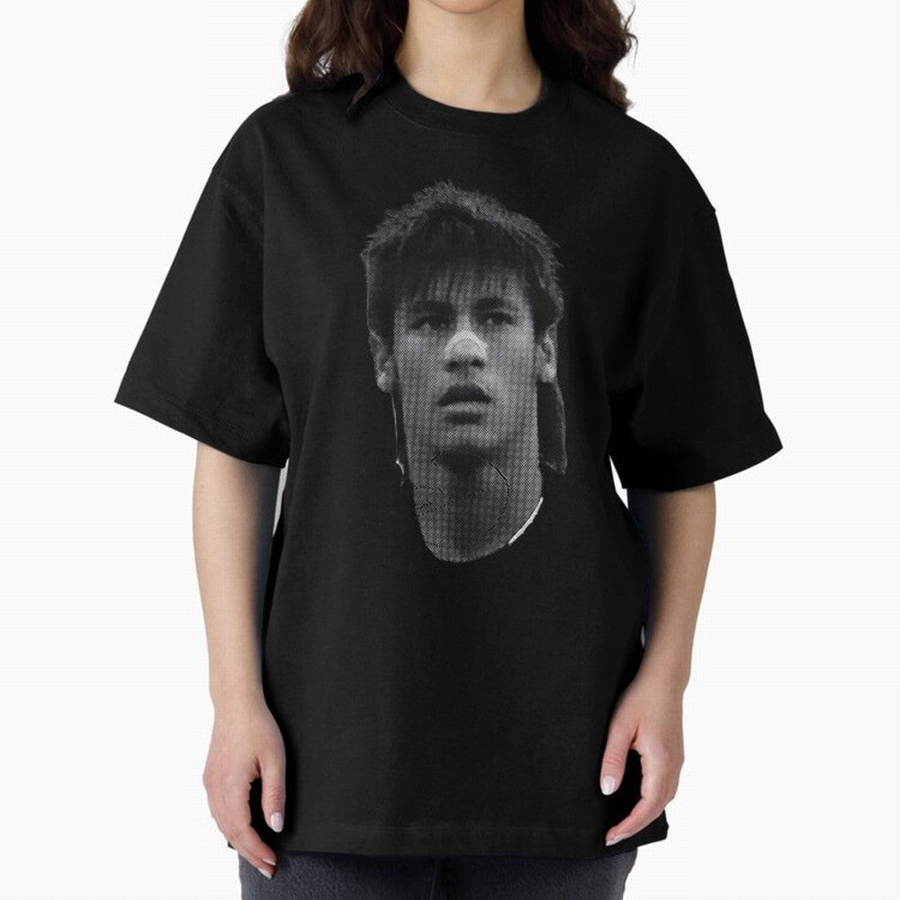 Neymar Vintage Tshirt Oversized T-Shirt Build FIFA World Cup 2026 Group Stage for Fans of Messi and England and Germany, Bringing Football Festival Excitement, Trophy Ambitions, Country Rivalries and Star Player Buzz; Great for Supporters Who Love
