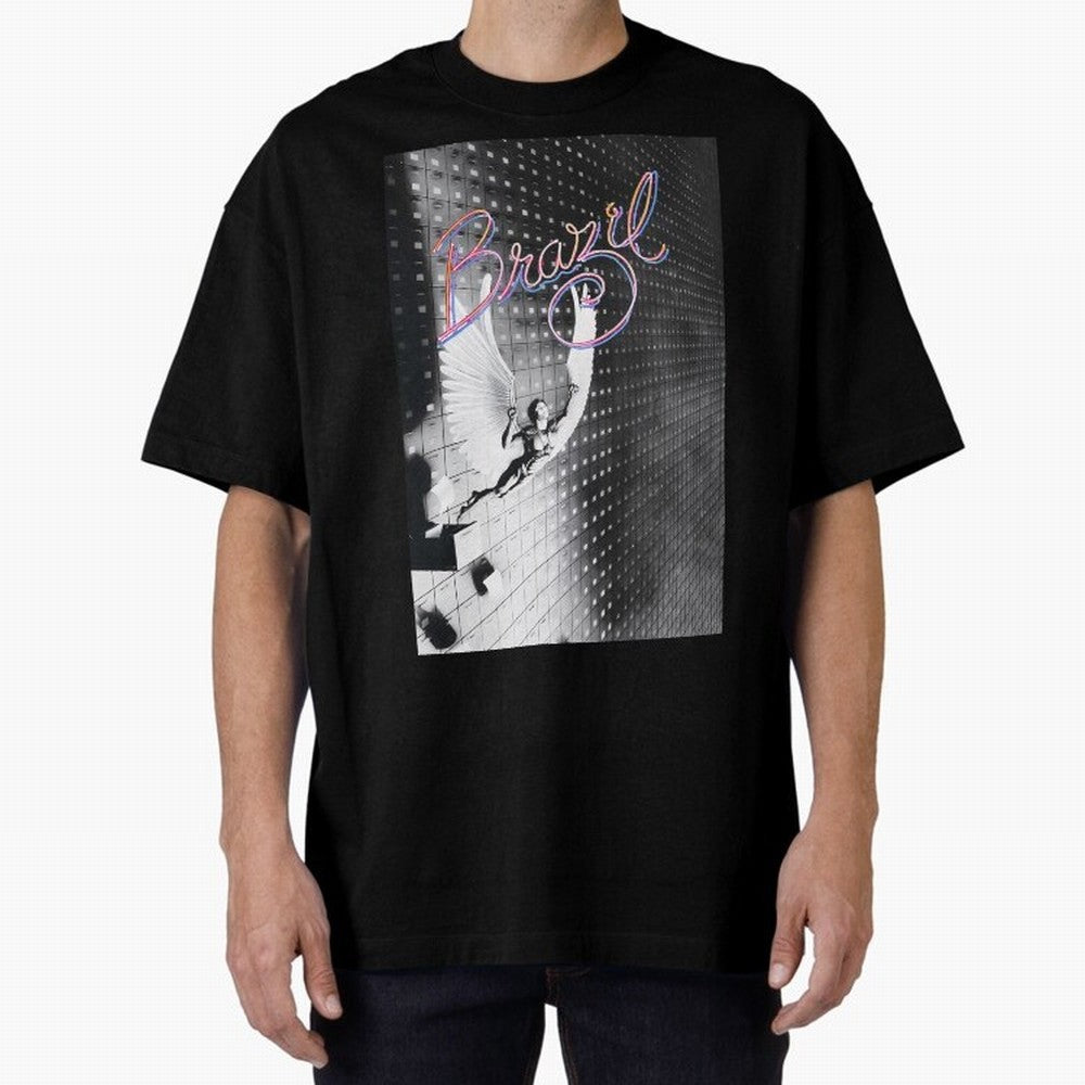 Brazil Oversized T-Shirt Fuel FIFA World Cup 2026 USA Canada Mexico for Fans of Cristiano Ronaldo, Haaland and CR7 and England, France and Netherlands, Bringing Stadium Memories, Football Loyalty, International Chants and Championship Tradition;