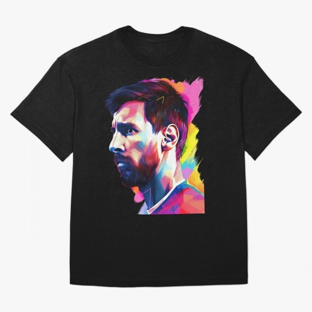 GOAT Messi - illustration Oversized T-Shirt Wear the Spirit of FIFA World Cup 2026 USA Canada Mexico Filled with Mbappe and Neymar, Argentina, France and Brazil Energy, Stadium Chants, National Pride, Trophy Dreams and Unforgettable Football