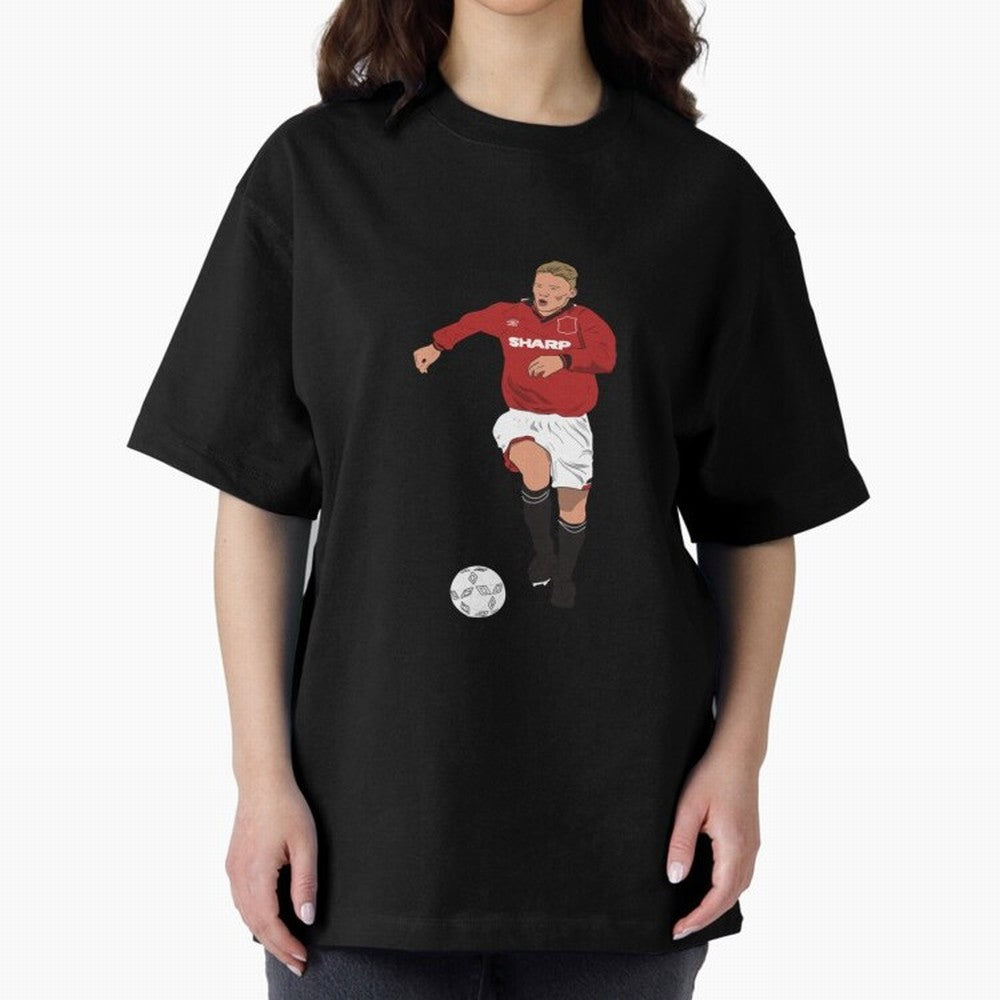 Scott McTominay 95_96 Kit Oversized T-Shirt Keep Football History Alive during FIFA World Cup 2026 USA Canada Mexico Connected to CR7, Argentina, France and Brazil Energy, Football History, Final Match Energy, Crowd Noise and Once in a Lifetime
