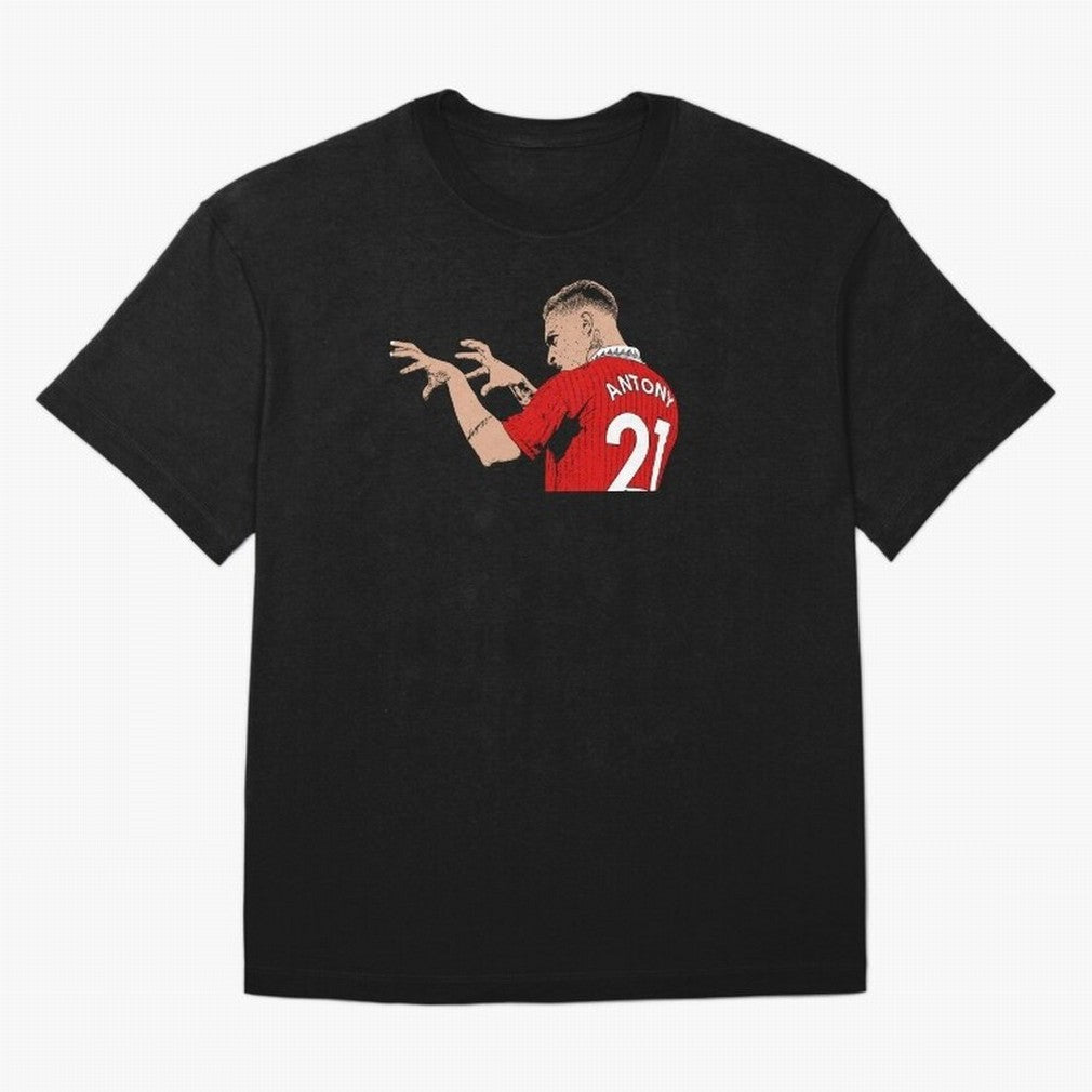 Antony Oversized T-Shirt Represent Football Lovers during the FIFA World Cup 2026 Journey through CR7 and Messi Highlights, France and Portugal Pride, Goal Celebration Energy, Supporter Heritage, Football Icons and Worldwide Tournament Joy; Great