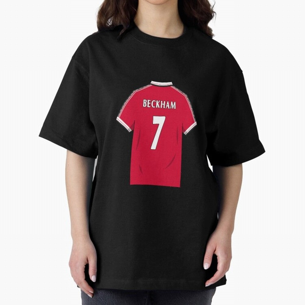David Beckham 1999 Jersey Oversized T-Shirt Bring Bold Fan Energy to Match Day Hype around FIFA World Cup 2026 Group Stage, Messi, Netherlands, Global Supporter Spirit, Legendary Goals, National Colors and Tournament Celebration; Made for