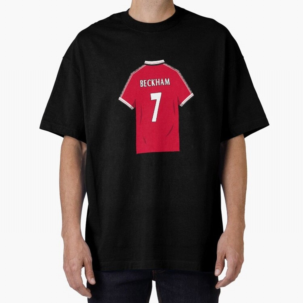 David Beckham 1999 Jersey Oversized T-Shirt Bring Bold Fan Energy to Match Day Hype around FIFA World Cup 2026 Group Stage, Messi, Netherlands, Global Supporter Spirit, Legendary Goals, National Colors and Tournament Celebration; Made for