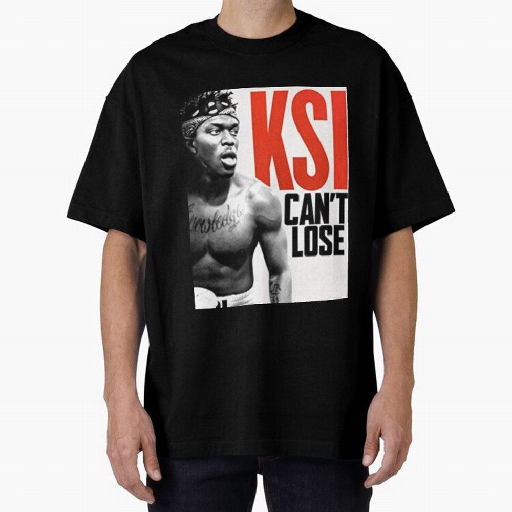 ksi Oversized T-Shirt Represent the Passion of Global Football Passion for FIFA World Cup 2026 USA Canada Mexico, Built around Mbappe and Neymar, England and Germany, Sports Nostalgia, International Competition, Famous Players and Unforgettable