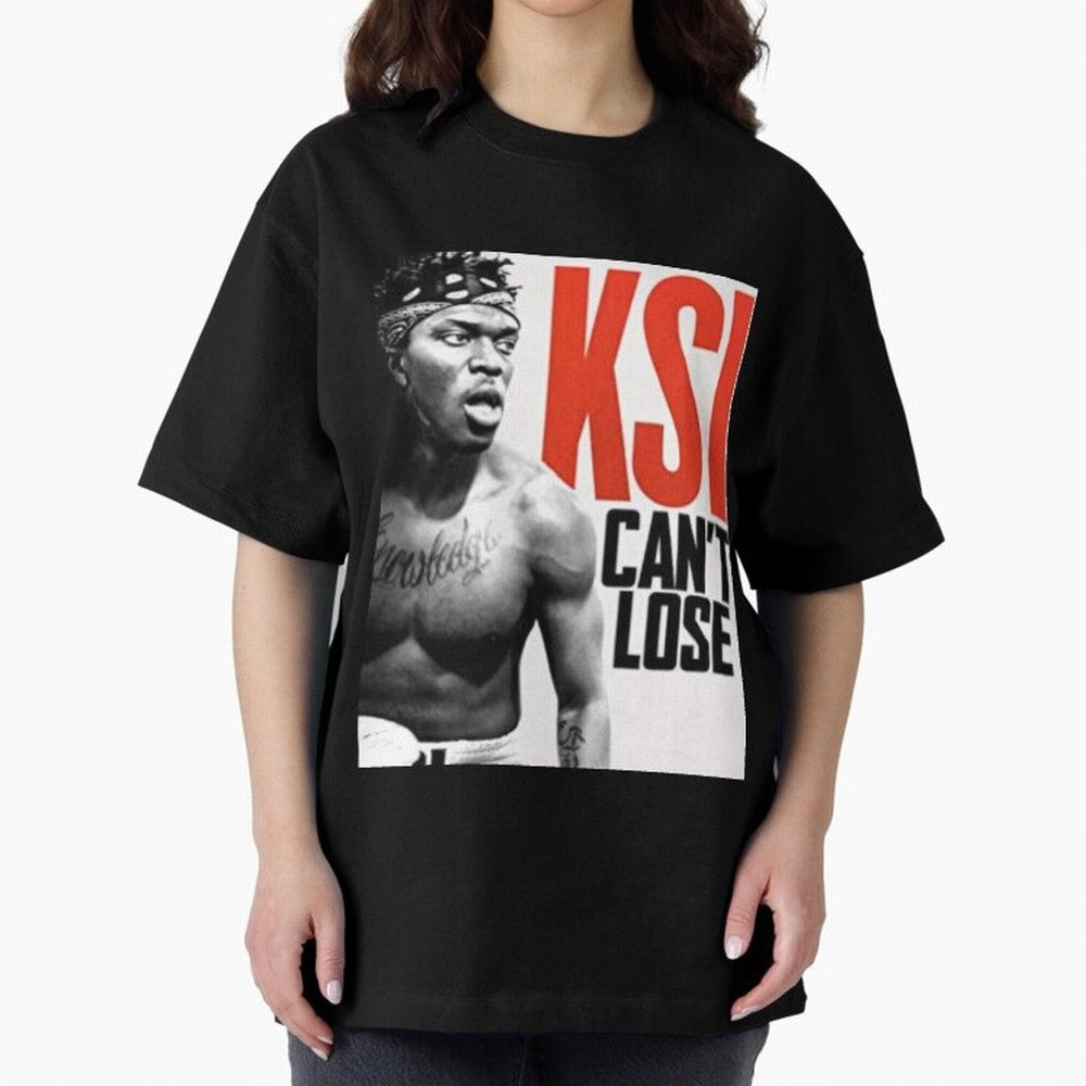 ksi Oversized T-Shirt Represent the Passion of Global Football Passion for FIFA World Cup 2026 USA Canada Mexico, Built around Mbappe and Neymar, England and Germany, Sports Nostalgia, International Competition, Famous Players and Unforgettable