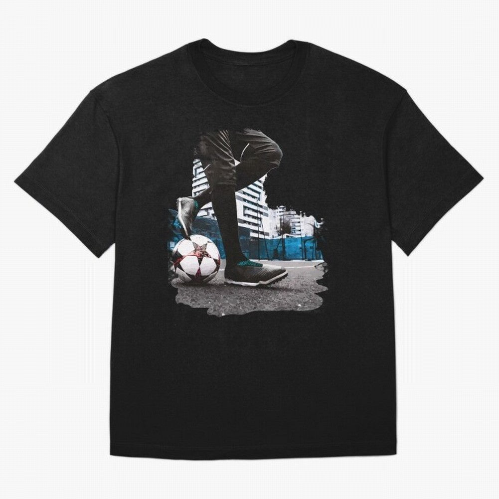 Street Soccer in my Hood Oversized T-Shirt Fuel Your Fan Pride for FIFA World Cup 2026 Group Stage Celebrating Messi, Neymar and Mbappe, England and Germany Energy, Sports Nostalgia, International Competition, Famous Players and Unforgettable