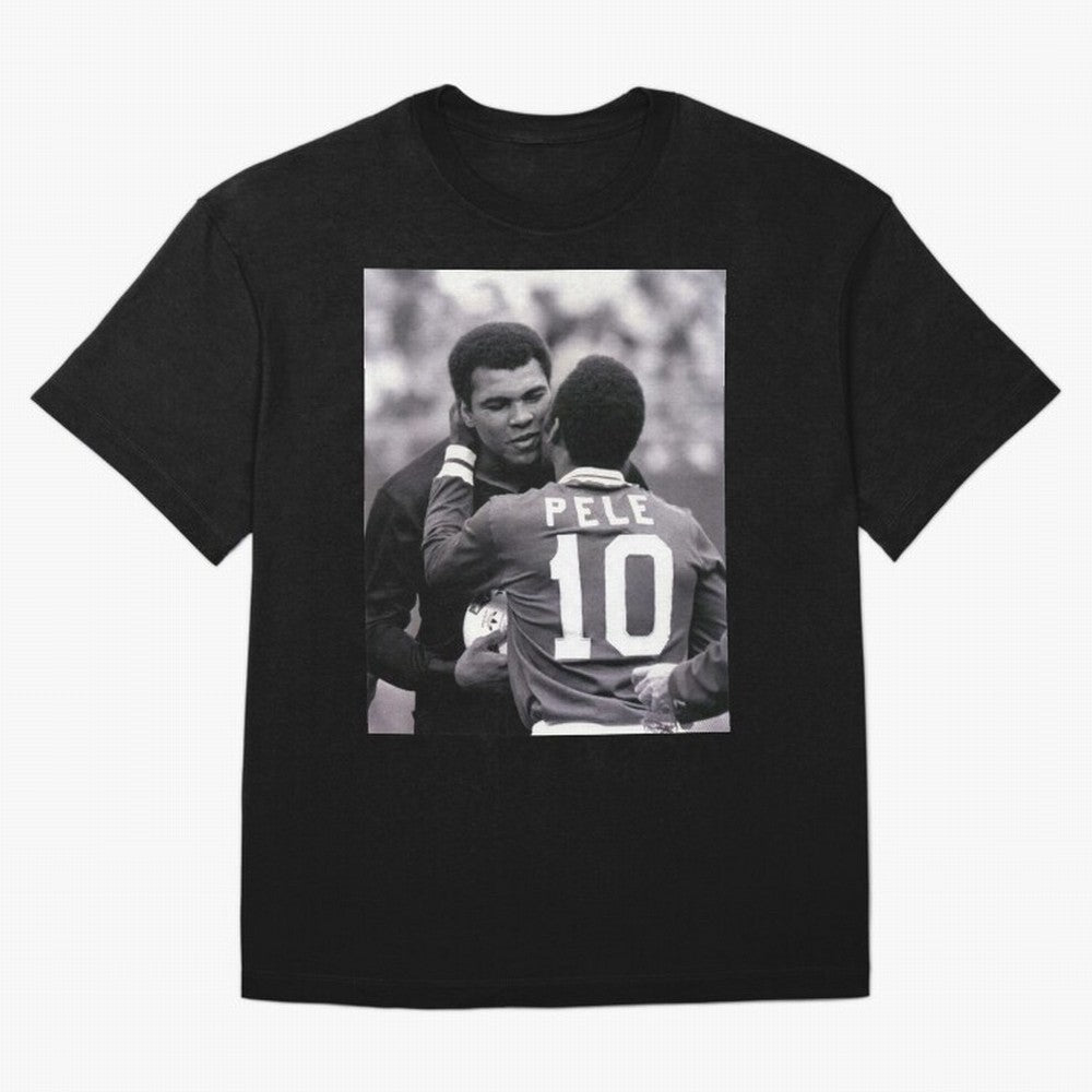 The Boxing Legend Meet The Football Legend Poster Oversized T-Shirt Bring International Match Energy to FIFA World Cup 2026 USA Canada Mexico Spirit, Featuring Argentina, Messi, Champion Mindset, Group Stage Buzz, Knockout Tension and Passionate