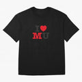 I Love Manchester Oversized T-Shirt Celebrate the Biggest Stage of FIFA World Cup 2026 Group Stage Featuring Cristiano Ronaldo, France and Portugal Energy, Match Day Excitement, Supporter Culture, Golden Goals and Global Football Passion; Ideal for