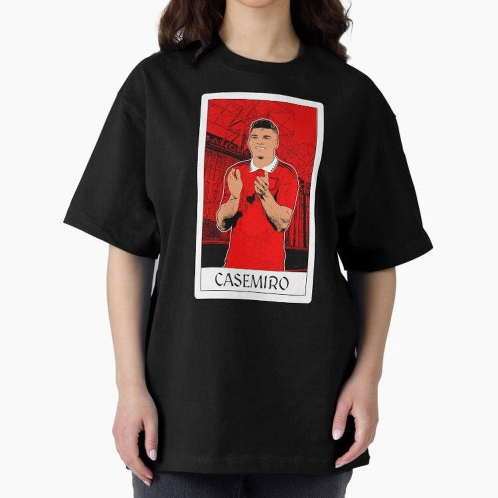 Casemiro Oversized T-Shirt Capture Stadium Memories from FIFA World Cup 2026 for Fans of Neymar and Portugal, Bringing Worldwide Fan Energy, Dramatic Goals, Stadium Lights and Championship Celebrations; Made for Collectors Who Enjoy Iconic Players,