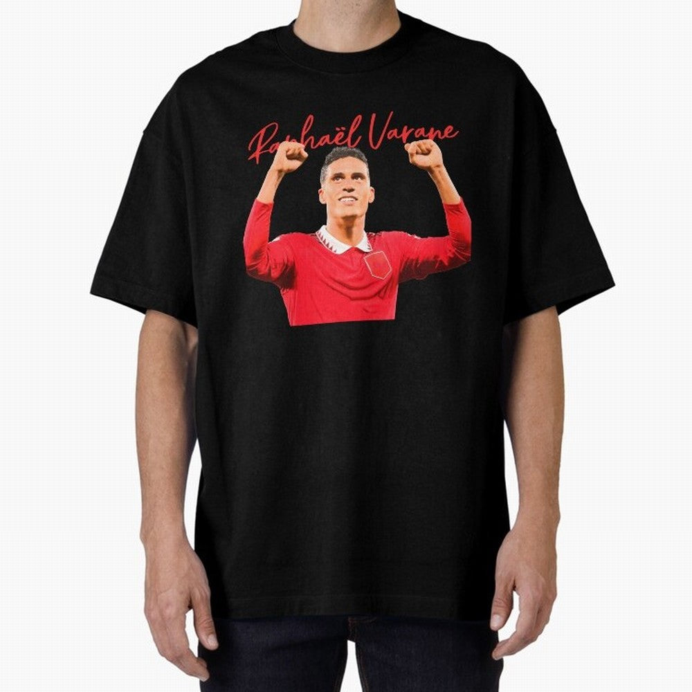 Rafael Varane Oversized T-Shirt Show Your Tournament Heart for Match Day Hype around FIFA World Cup 2026 Group Stage, Mbappe, England and Germany, Classic Soccer Heritage, Championship Pressure, Fan Loyalty and International Pride; Built for