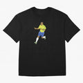 Ronaldo 'Il Fenomeno' Brazil Legend 9 Oversized T-Shirt Remember Iconic Moments from the FIFA World Cup 2026 USA Canada Mexico Journey through Neymar Highlights, Brazil, Portugal and Argentina Pride, Sports Nostalgia, International Competition,