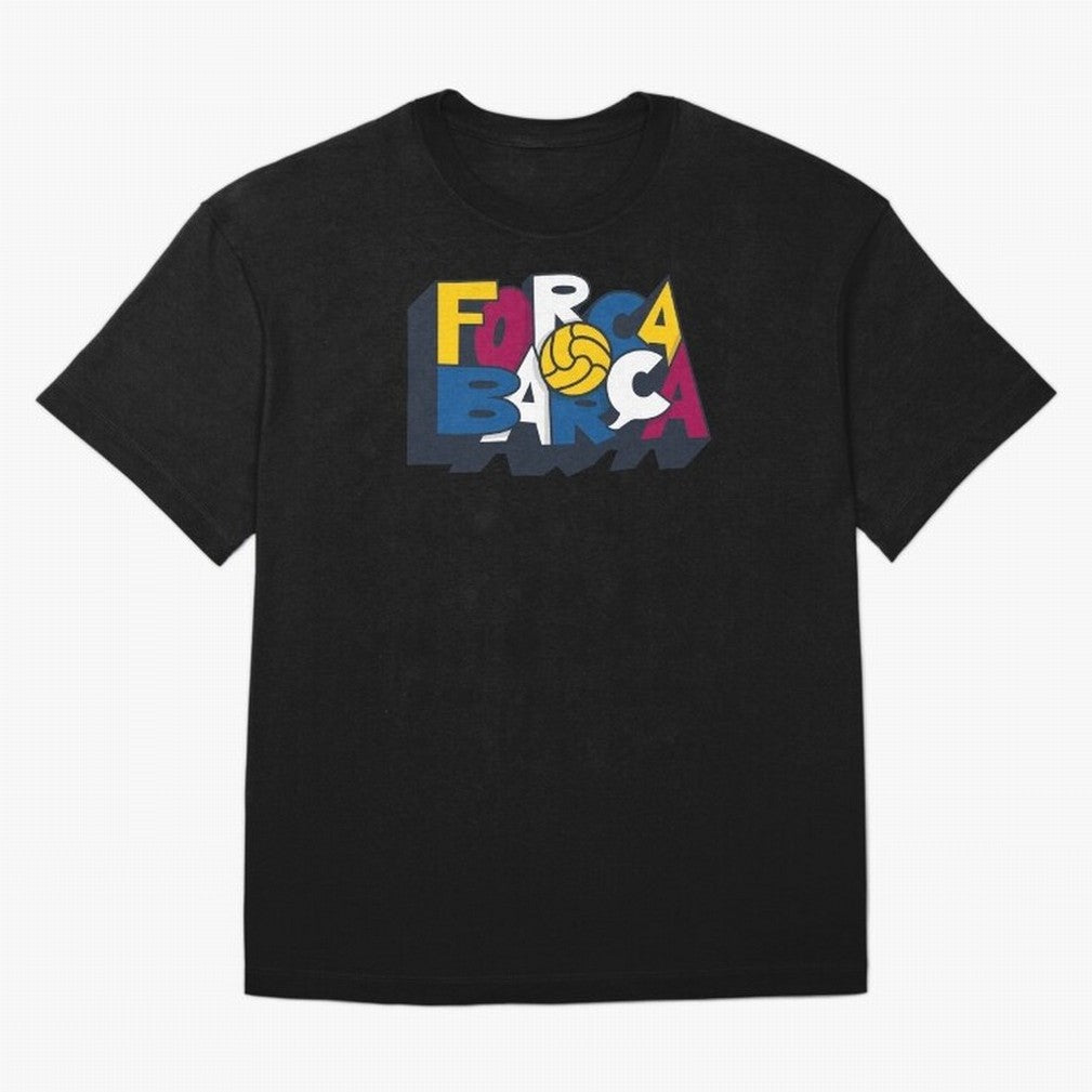 Forca Barca Classic T-Shirt Experience the Global Stage of FIFA World Cup 2026 Group Stage Driven by Messi, Neymar and Mbappe, Spain and Netherlands Energy, Classic Soccer Heritage, Championship Pressure, Fan Loyalty and International Pride; Made