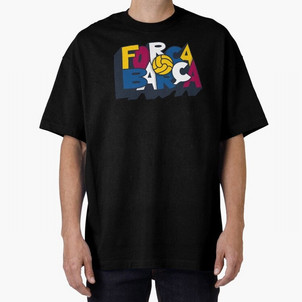 Forca Barca Classic T-Shirt Experience the Global Stage of FIFA World Cup 2026 Group Stage Driven by Messi, Neymar and Mbappe, Spain and Netherlands Energy, Classic Soccer Heritage, Championship Pressure, Fan Loyalty and International Pride; Made