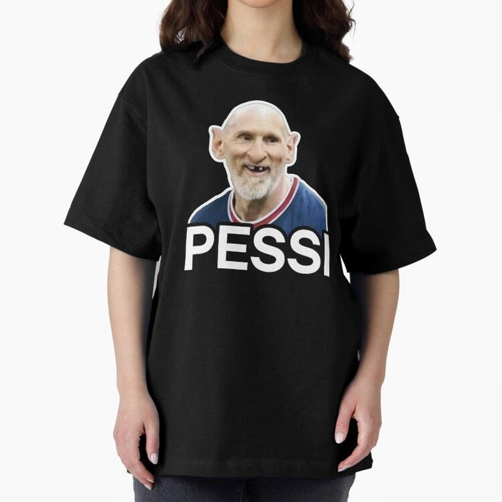 PESSI MEME Classic T-Shirt Honor Champions and Dreams in Match Day Hype around FIFA World Cup 2026, Messi, England and Germany, Vintage Soccer Flavor, Modern Football Stars, National Flags and Final Night Emotion; Perfect for Supporters Who Want
