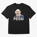 PESSI MEME Classic T-Shirt Honor Champions and Dreams in Match Day Hype around FIFA World Cup 2026, Messi, England and Germany, Vintage Soccer Flavor, Modern Football Stars, National Flags and Final Night Emotion; Perfect for Supporters Who Want
