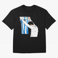 Lionel Messi holding his shirt, Argentina copa america Classic T-Shirt Feel the Heartbeat of FIFA World Cup 2026 Group Stage Spirit, Highlighting Argentina and Brazil, CR7, Sports Nostalgia, International Competition, Famous Players and