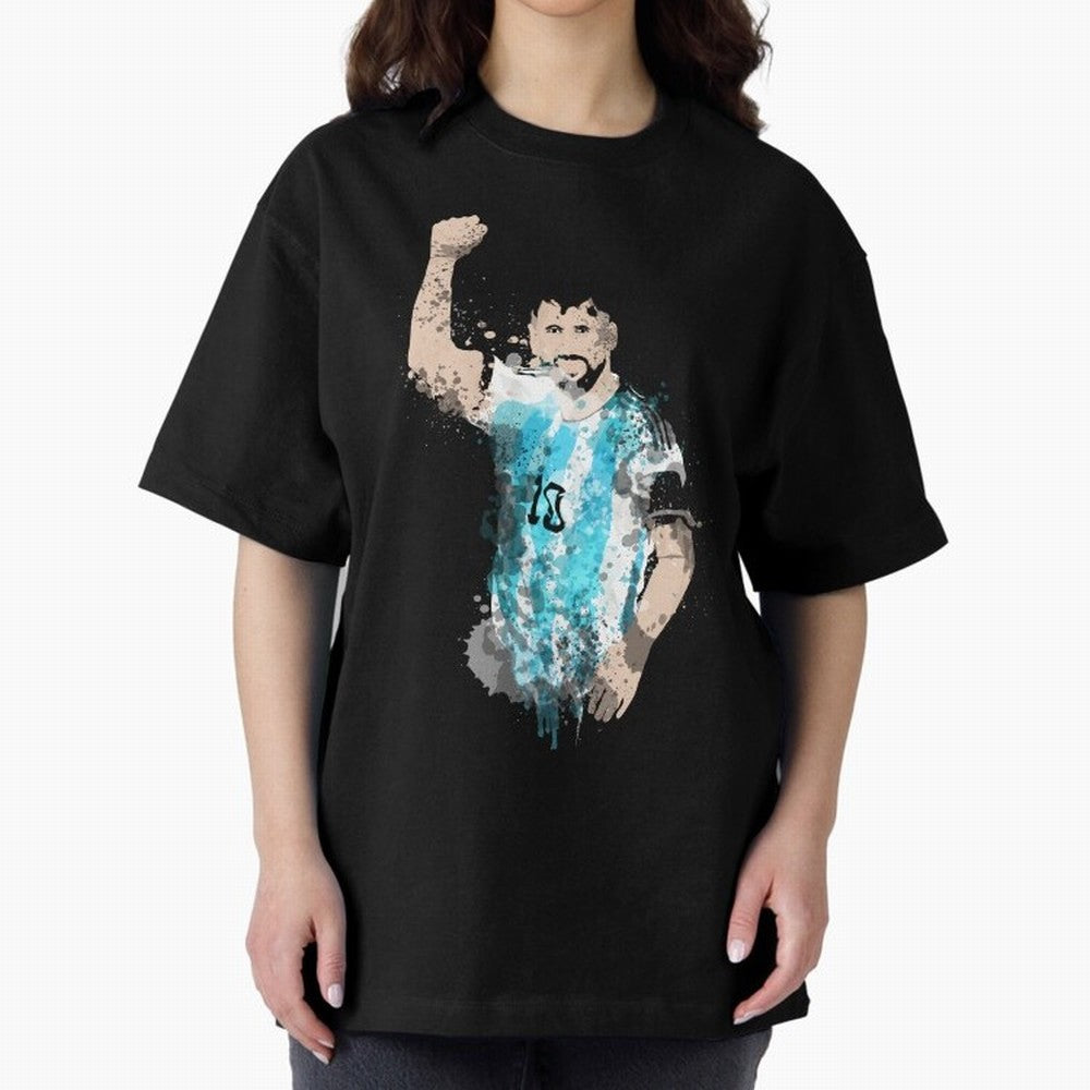 Messi 10 The Goat Essential T-Shirt Bring Global Tournament Vibes to Match Day Hype around FIFA World Cup 2026, CR7 and Messi, Germany, Tournament Hype, Historic Matchups, Family Viewing Parties and Global Sports Pride; Perfect for Fans,