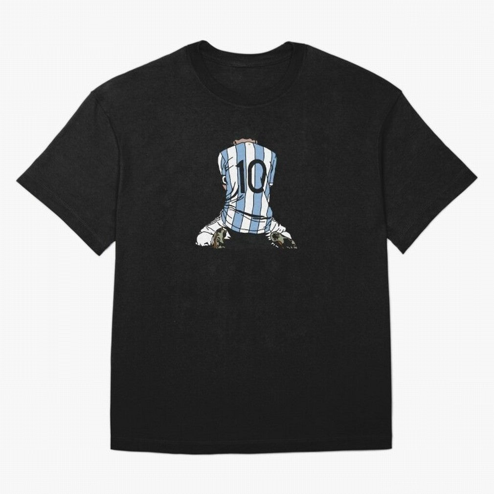 Messi Crying Copa America Moment Oversized T-Shirt Show Up for the Glory of the FIFA World Cup 2026 Journey through Messi, CR7 and Mbappe Highlights, Argentina and Brazil Pride, Fan Favorite Moments, National Team Passion, Big Match Drama and