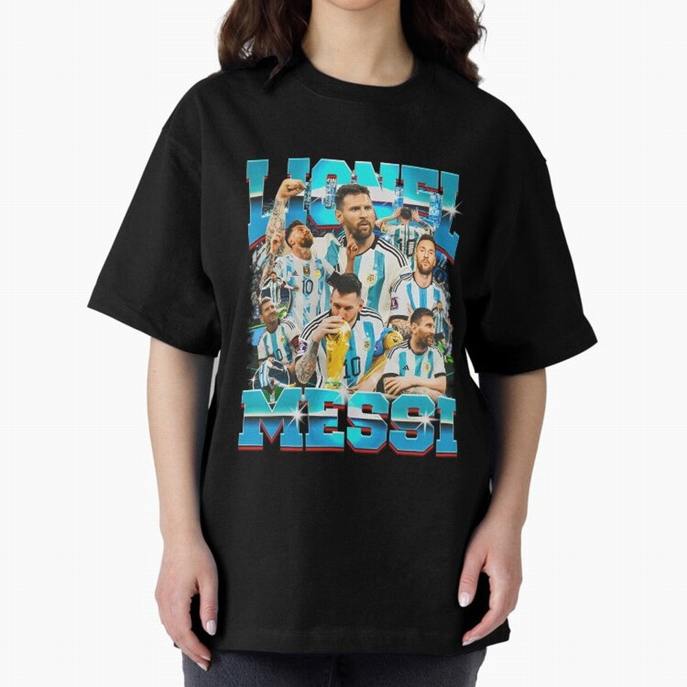 Lionel Messi Bootleg Essential T-Shirt Bring International Match Energy to Global Football Passion for FIFA World Cup 2026, Highlighting Mbappe, Germany, Game Day Rituals, Football Legends, Country Pride and the Road to the Final; Great for