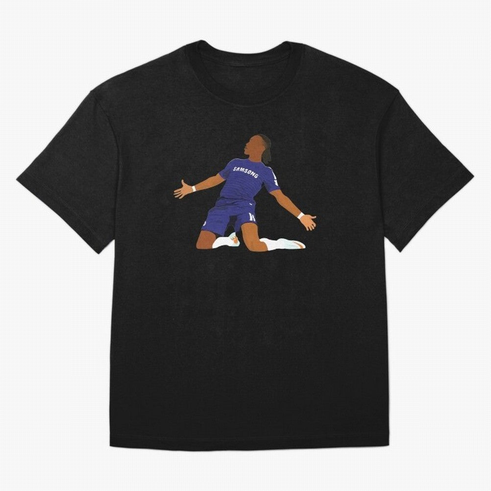 Drogba Classic T-Shirt Enjoy the Biggest Football Party of FIFA World Cup 2026 Group Stage Featuring Messi, Neymar and Mbappe, England, France and Netherlands Energy, Match Day Excitement, Supporter Culture, Golden Goals and Global Football