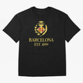 Barcelona Classic T-Shirt Show Up for the Glory of Global Football Passion for FIFA World Cup 2026 Group Stage, with Messi and Cristiano Ronaldo, Portugal, Spain and Germany, Classic Soccer Heritage, Championship Pressure, Fan Loyalty and