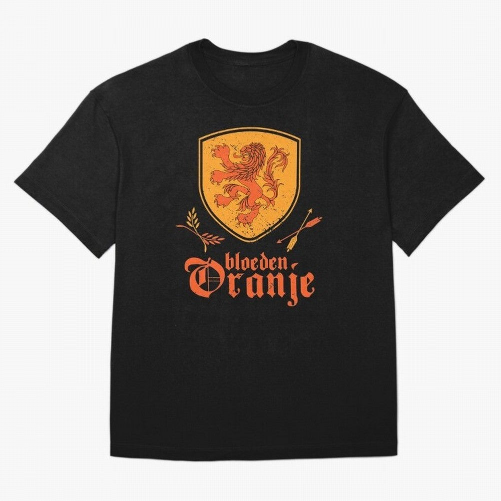 Netherlands Bleed Oranje Classic T-Shirt Create Global Football Passion for FIFA World Cup 2026 USA Canada Mexico, Highlighting Cristiano Ronaldo, France and Portugal, Retro Football Energy, Iconic Rivalries, Trophy Chase Drama and Stadium