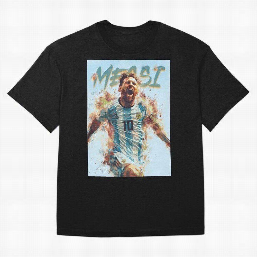 The Messiah Oversized T-Shirt Support Iconic Players in the FIFA World Cup 2026 Group Stage Journey through Neymar, Haaland and Cristiano Ronaldo Highlights, Netherlands Pride, Global Supporter Spirit, Legendary Goals, National Colors and