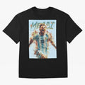 The Messiah Oversized T-Shirt Support Iconic Players in the FIFA World Cup 2026 Group Stage Journey through Neymar, Haaland and Cristiano Ronaldo Highlights, Netherlands Pride, Global Supporter Spirit, Legendary Goals, National Colors and