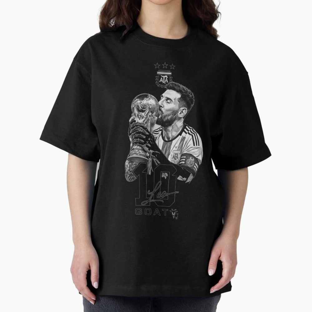 Messi GOAT World Cup Champion Classic T-Shirt Spotlight FIFA World Cup 2026 USA Canada Mexico for Fans of CR7 and Messi and Brazil, Portugal and Argentina, Bringing Football Passion, Legendary Performances, Festival Vibes and Supporter Community;