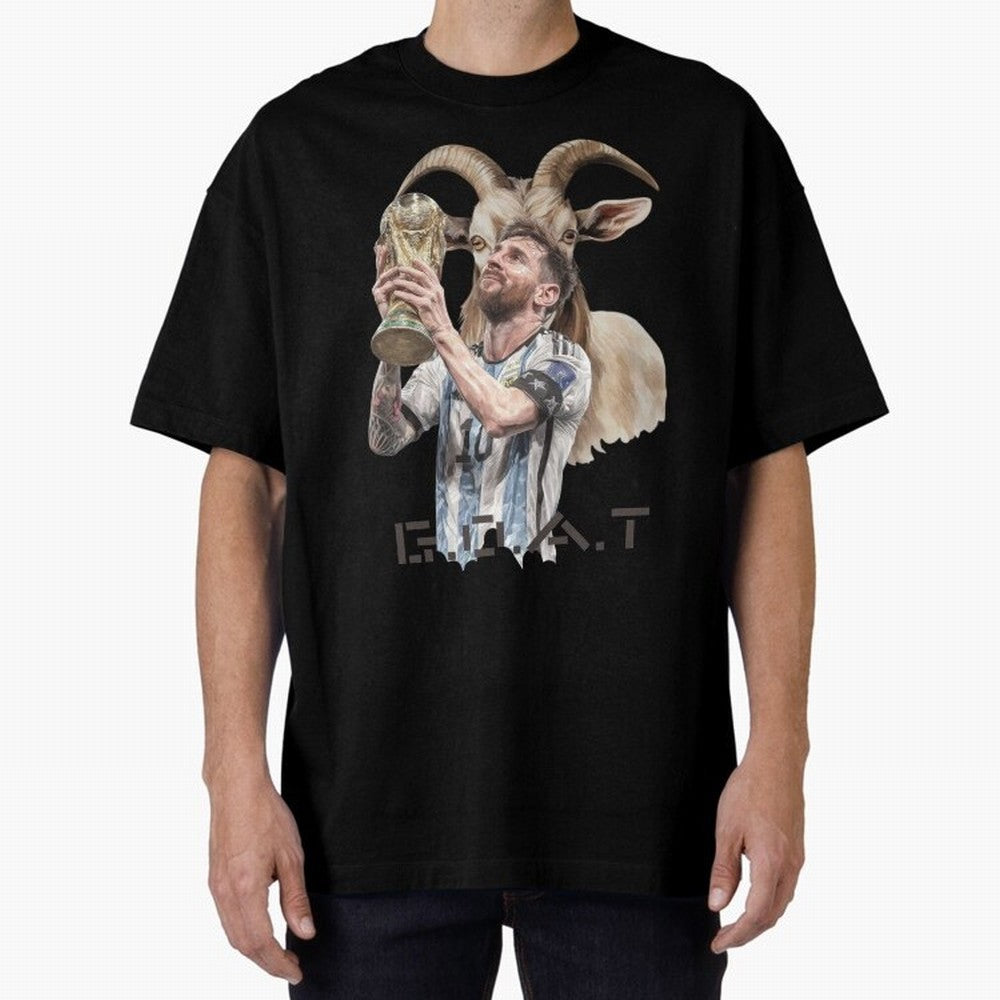 The G.O.A.T of Football, Lionel Messi Classic T-Shirt Feel the Roar of the FIFA World Cup 2026 Group Stage Journey through CR7 and Messi Highlights, Netherlands Pride, Championship Spirit, Famous Goals, Roaring Crowds and International Football