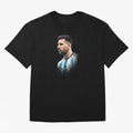 Lionel Messi Oversized T-Shirt Turn Football Passion into Match Day Hype around FIFA World Cup 2026 Group Stage, Haaland, Spain and Netherlands, Stadium Chants, National Pride, Trophy Dreams and Unforgettable Football Memories; Great for Supporters