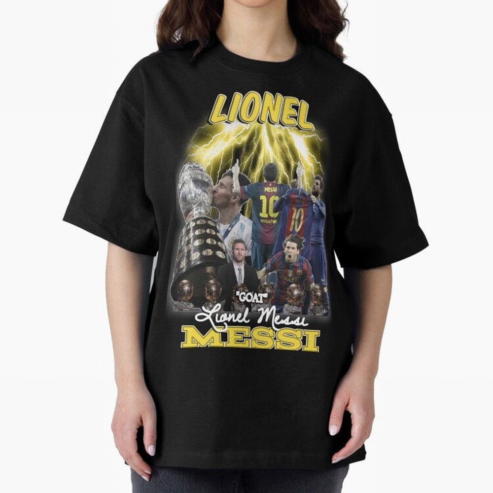 Lionel Messi: Barcelona & Argentina Classic T-Shirt Celebrate the Stars of FIFA World Cup 2026 USA Canada Mexico Spirit, Centered on Portugal, Spain and Germany, Messi, Football History, Final Match Energy, Crowd Noise and Once in a Lifetime