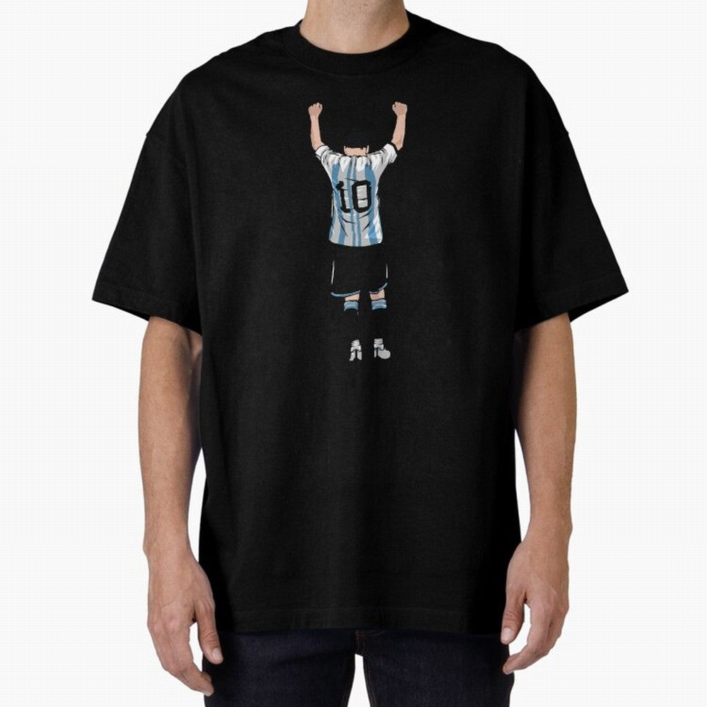 Messi Celebration World Cup Qatar 2022 Classic T-Shirt Show Championship Spirit for FIFA World Cup 2026 Highlighting Messi, Brazil, Portugal and Argentina Energy, Stadium Chants, National Pride, Trophy Dreams and Unforgettable Football Memories;