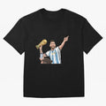 Lionel Messi Classic T-Shirt Celebrate Global Passion for FIFA World Cup 2026 Group Stage Built around Haaland and Mbappe, Brazil Energy, Football Festival Excitement, Trophy Ambitions, Country Rivalries and Star Player Buzz; Perfect for Supporters