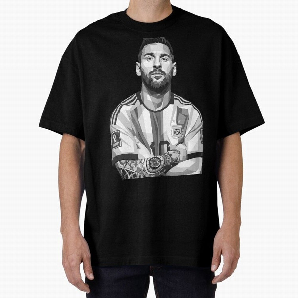 Messi grayscale Classic T-Shirt Celebrate Rivalries and Pride in the FIFA World Cup 2026 USA Canada Mexico Journey through Neymar, Haaland and Cristiano Ronaldo Highlights, Portugal Pride, Football History, Final Match Energy, Crowd Noise and Once