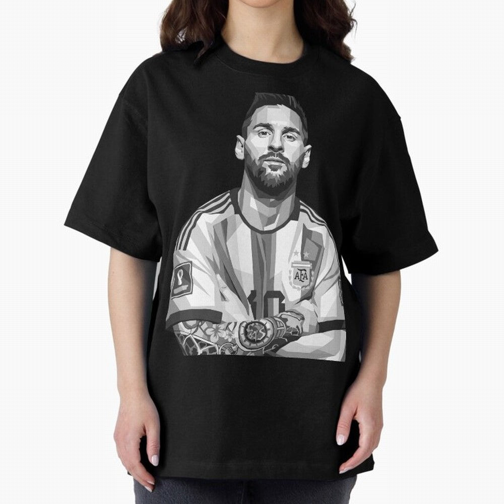 Messi grayscale Classic T-Shirt Celebrate Rivalries and Pride in the FIFA World Cup 2026 USA Canada Mexico Journey through Neymar, Haaland and Cristiano Ronaldo Highlights, Portugal Pride, Football History, Final Match Energy, Crowd Noise and Once