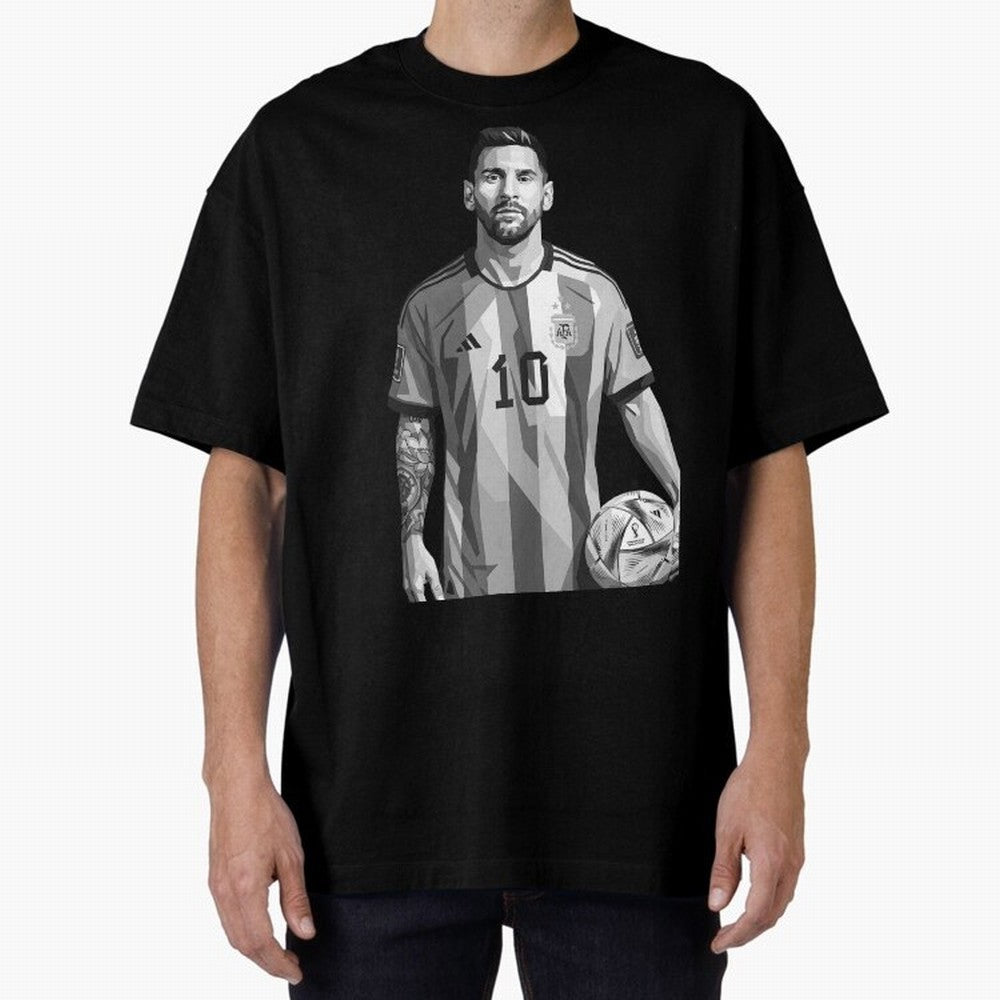 Messi grayscale Classic T-Shirt Celebrate Football Dreams Across FIFA World Cup 2026 Spirit, Featuring England and Germany, Messi, Neymar and Mbappe, Football Festival Excitement, Trophy Ambitions, Country Rivalries and Star Player Buzz; Ideal for