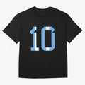 10 - Lionel Messi - Argentina Colours Baseball Cap Classic T-Shirt Follow the Road to FIFA World Cup 2026 Spirit, Capturing England, Cristiano Ronaldo, Haaland and CR7, Sports Nostalgia, International Competition, Famous Players and Unforgettable
