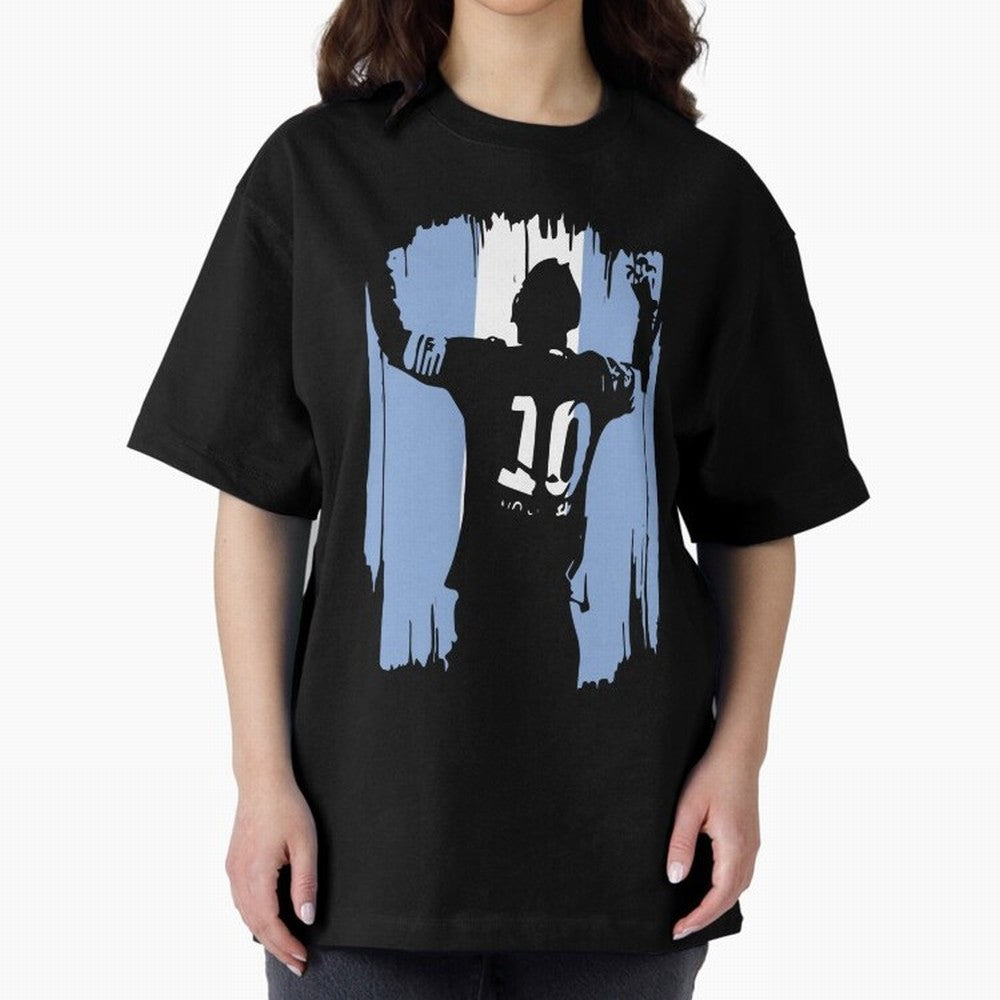 Argentina World Champs Messi Number Essential T-Shirt Show Match Day Excitement for Global Football Passion for FIFA World Cup 2026 USA Canada Mexico, Celebrating Cristiano Ronaldo, Haaland and CR7, England, France and Netherlands, Sports