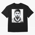 Lionel Messi Oversized T-Shirt Represent Football Lovers during FIFA World Cup 2026 Spirit, Celebrating Argentina, Mbappe and Neymar, Goal Celebration Energy, Supporter Heritage, Football Icons and Worldwide Tournament Joy; Ideal for Passionate