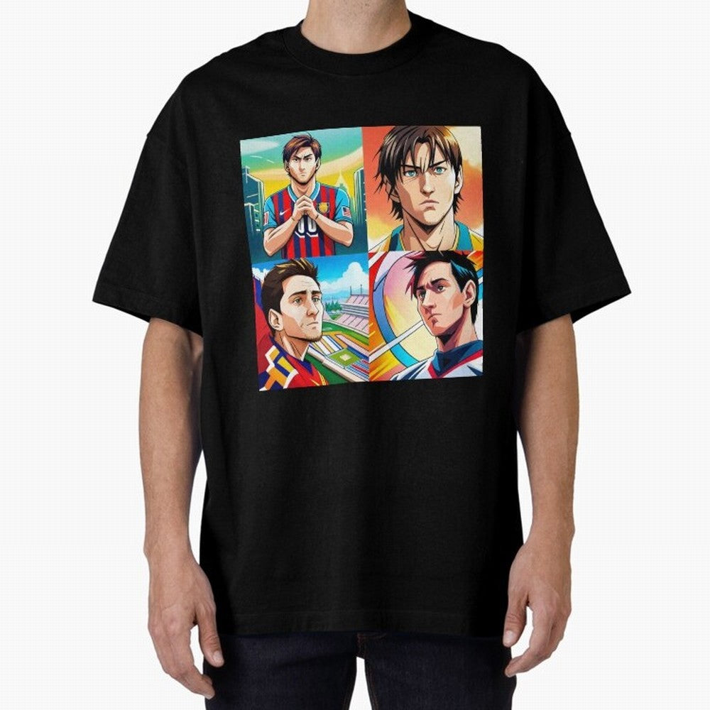 Messi Inspired Anime Art Pack Classic T-Shirt Celebrate Global Passion for FIFA World Cup 2026 USA Canada Mexico Spirit, Capturing Spain and Netherlands, Messi, Champion Mindset, Group Stage Buzz, Knockout Tension and Passionate Fan Culture;