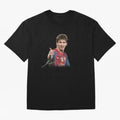 Messi T-Shirt ¡ª ¡°Young Messi¡± Graphic Tee Classic T-Shirt Celebrate the FIFA World Cup 2026 Journey through Messi, CR7 and Mbappe Highlights, Germany Pride, Supporter Pride, Iconic Celebrations, Legendary Names and Global Match Day Energy;